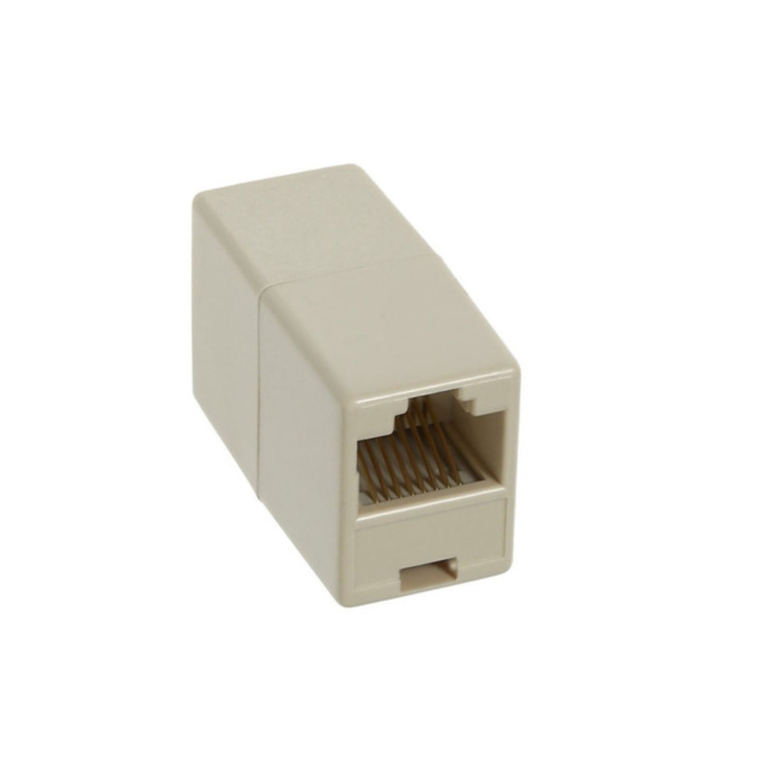 Adaptador UNION EMPALME 1 Jack RJ45 Hembra A 1 Jack RJ45 Hembra